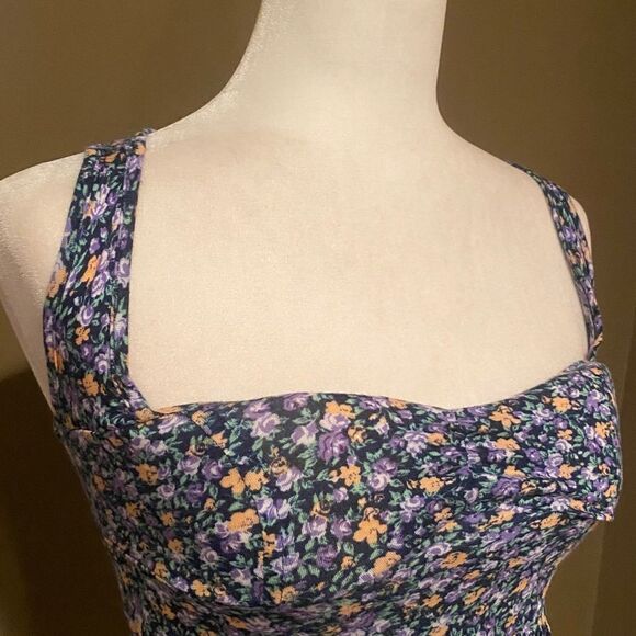 Kirra Floral Tank Top Size Small - Picture 4 of 10